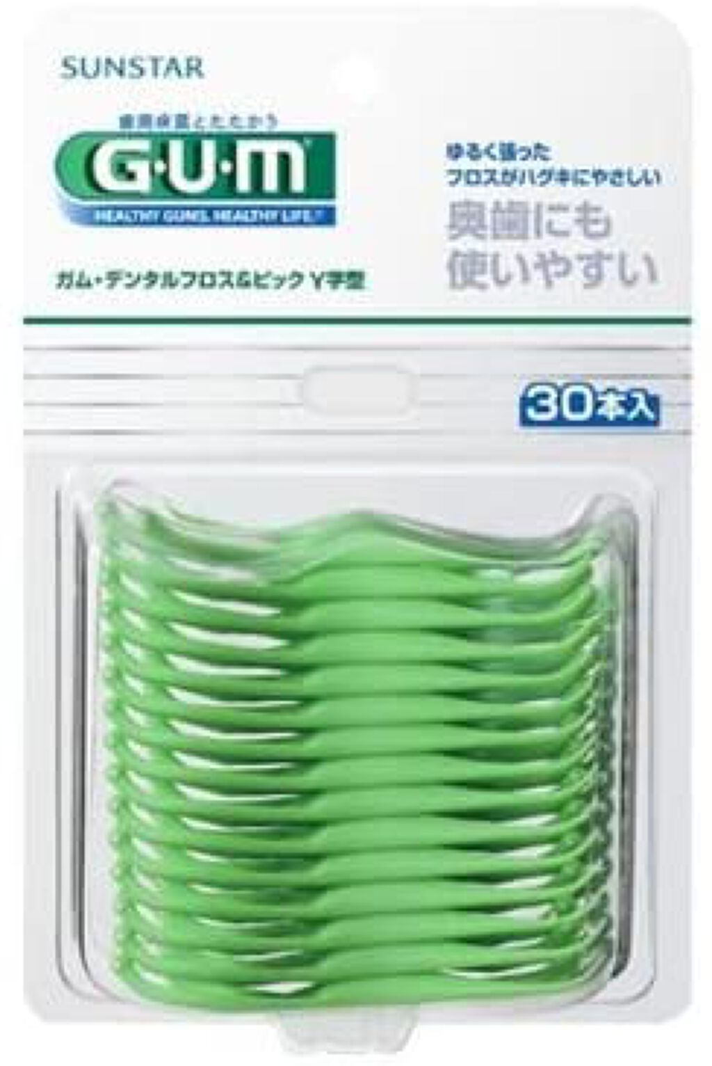 デンタルフロス&ピックY字型 GUM