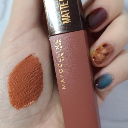 SPステイ マットインク/MAYBELLINE NEW YORK/口紅を使ったクチコミ(2枚目)