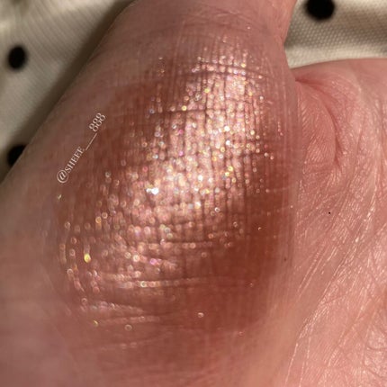 HOURGLASS Scattered Light Glitter Eyeshadow/HOURGLASS/ジェル・クリームアイシャドウを使ったクチコミ(4枚目)