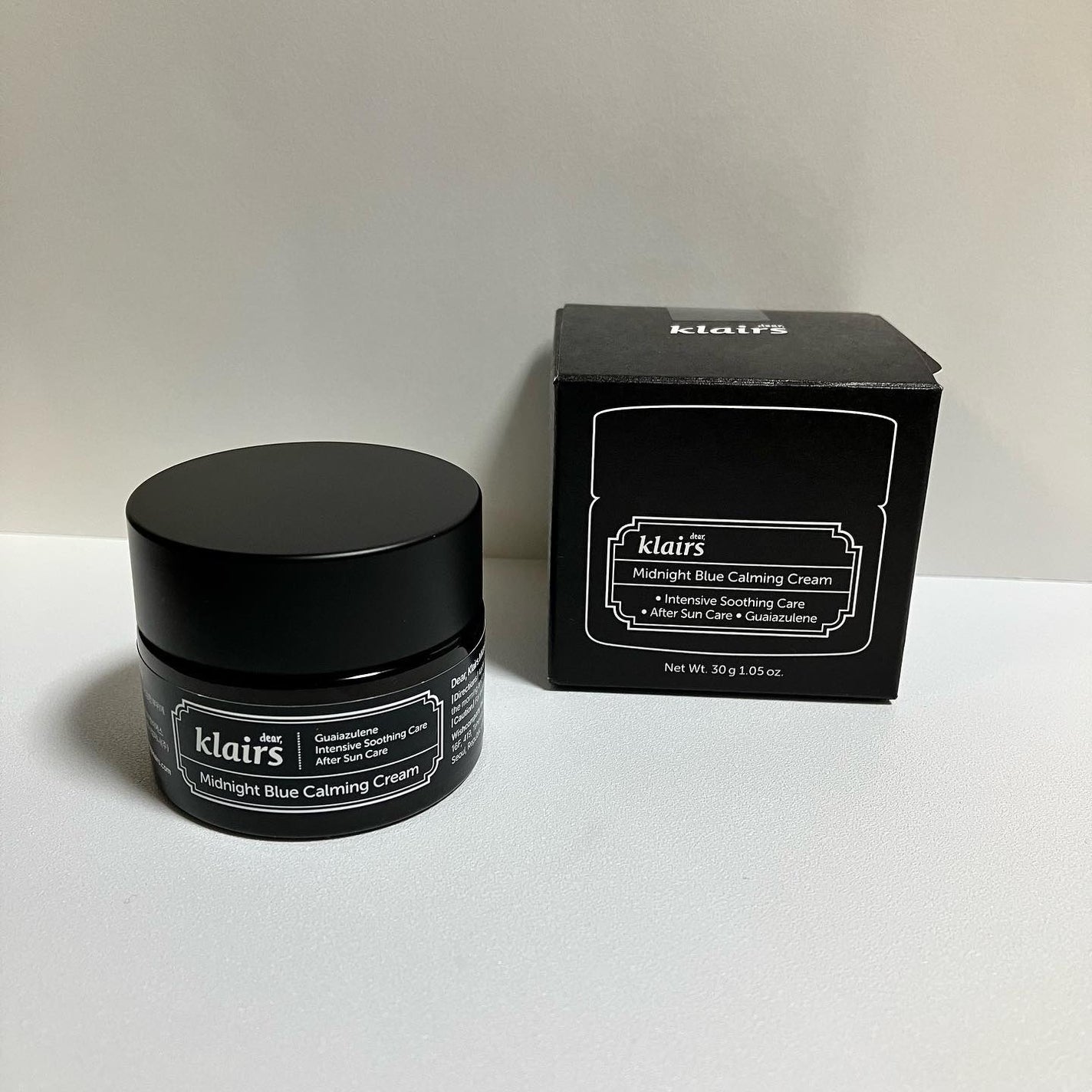 ミッドナイトブルーカーミングクリーム/Klairs/フェイスクリームを使ったクチコミ(1枚目)