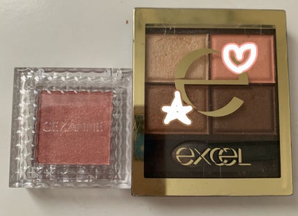 スキニーリッチシャドウ/excel/アイシャドウパレットを使ったクチコミ(4枚目)