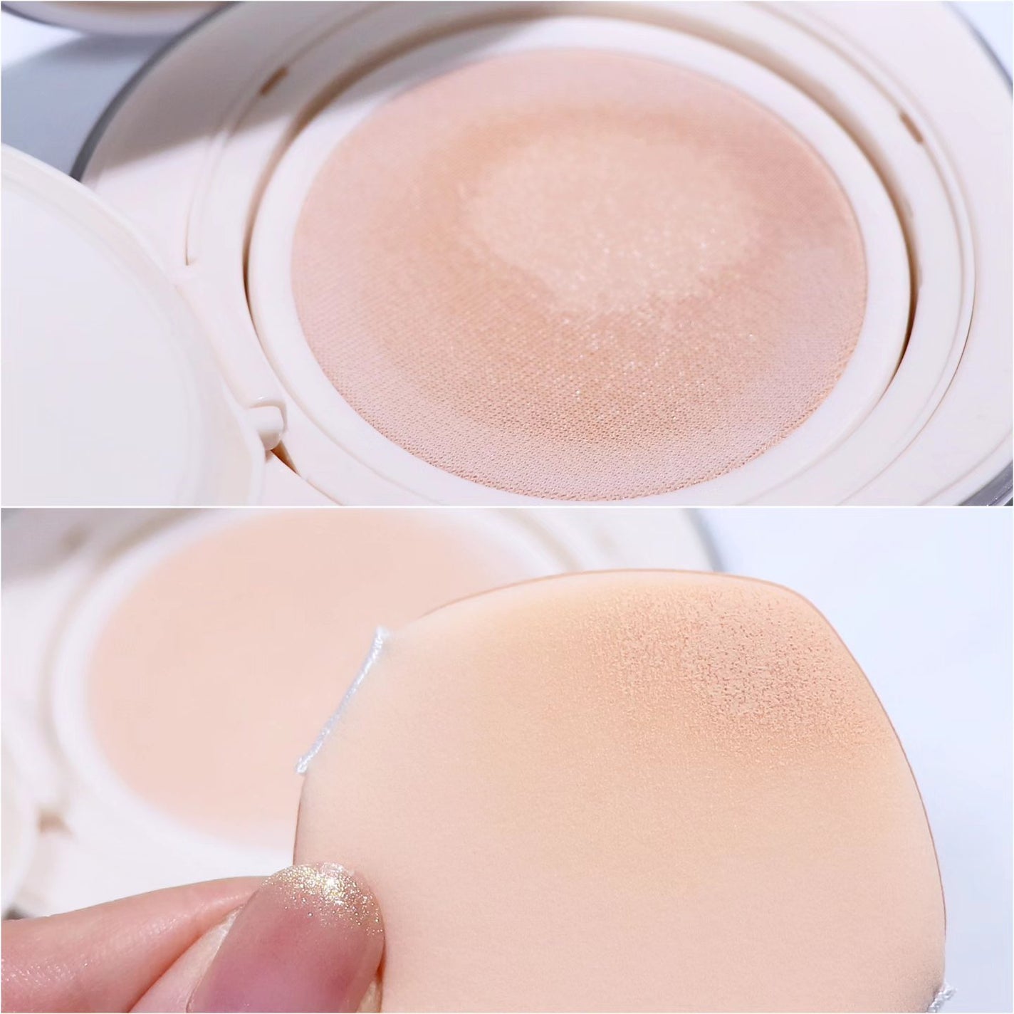 ブリージンググロークッション/Healus/クッションファンデーションを使ったクチコミ(2枚目)