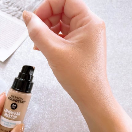 カラーステイ ロングウェア メイクアップ D/REVLON/リキッドファンデーションを使ったクチコミ(5枚目)