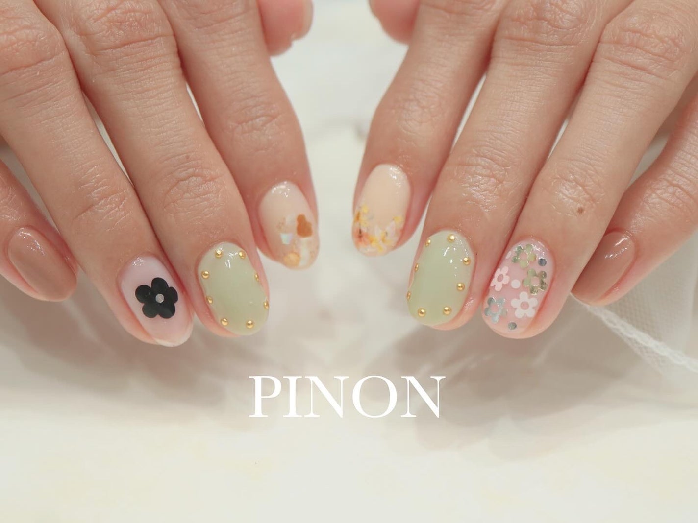 shino on LIPS 「simplecourse+artoptionクリアベースのアー..」(1枚目)