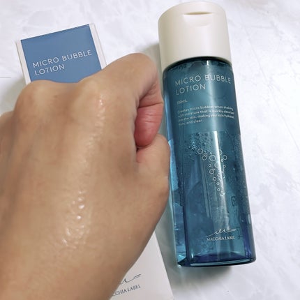 薬用マイクロバブルローション/Macchia Label/化粧水を使ったクチコミ(6枚目)