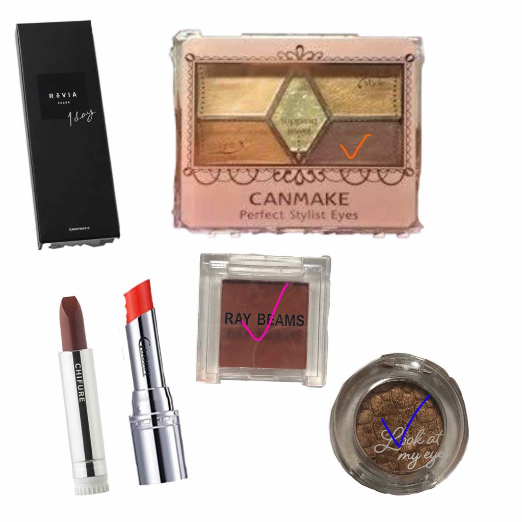 ルックアット マイアイ カフェ/ETUDE/単色アイシャドウを使ったクチコミ（2枚目）