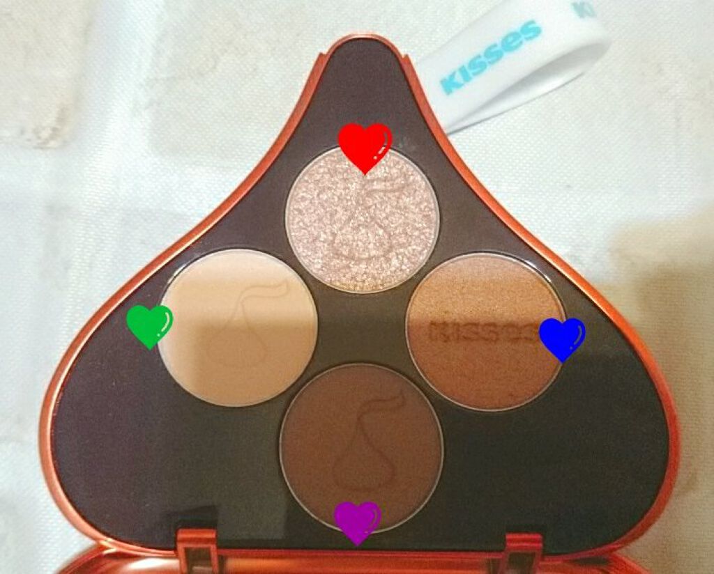 キスチョコレート プレイカラーアイズ/ETUDE/アイシャドウパレットを使ったクチコミ(2枚目)