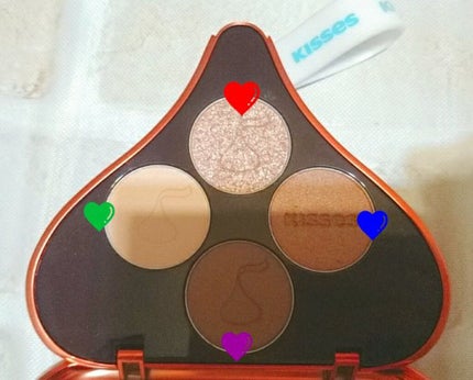 キスチョコレート プレイカラーアイズ/ETUDE/アイシャドウパレットを使ったクチコミ(2枚目)