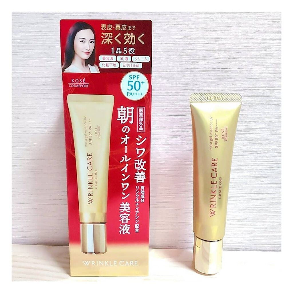 リンクルケア モイストジェル エッセンス UV /コーセーコスメポート/美容液を使ったクチコミ(1枚目)