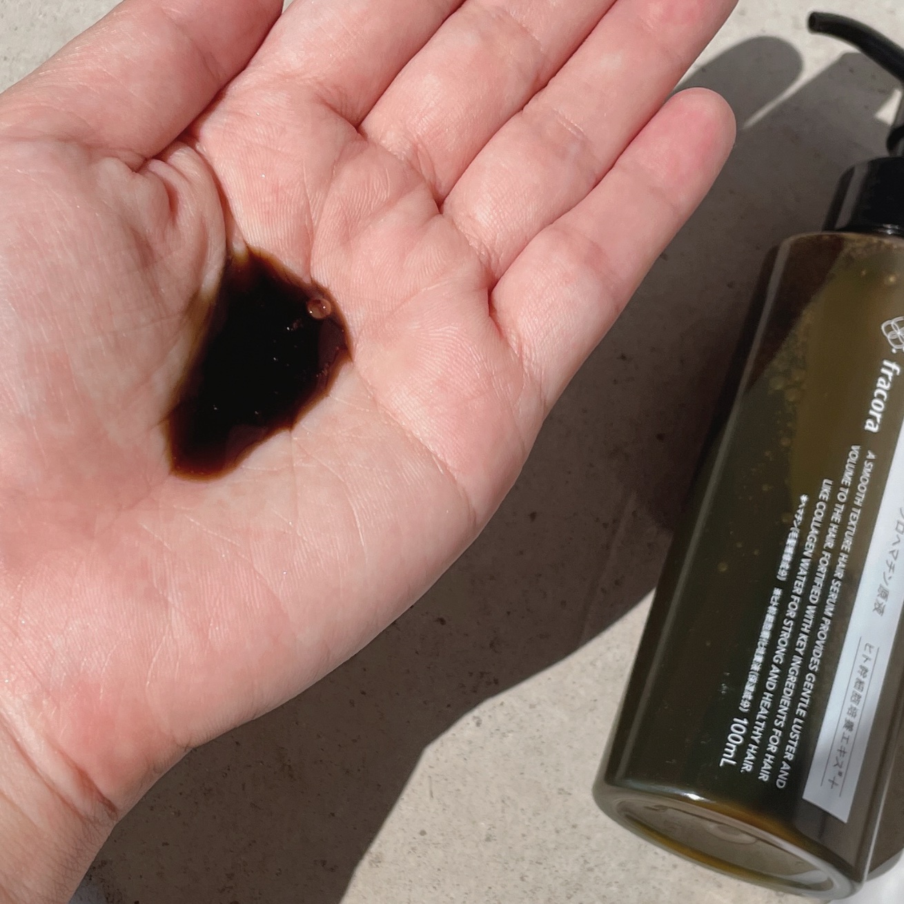 プロヘマチン原液 ヒト幹細胞培養エキス＋/fracora/洗い流すヘアトリートメントを使ったクチコミ（2枚目）