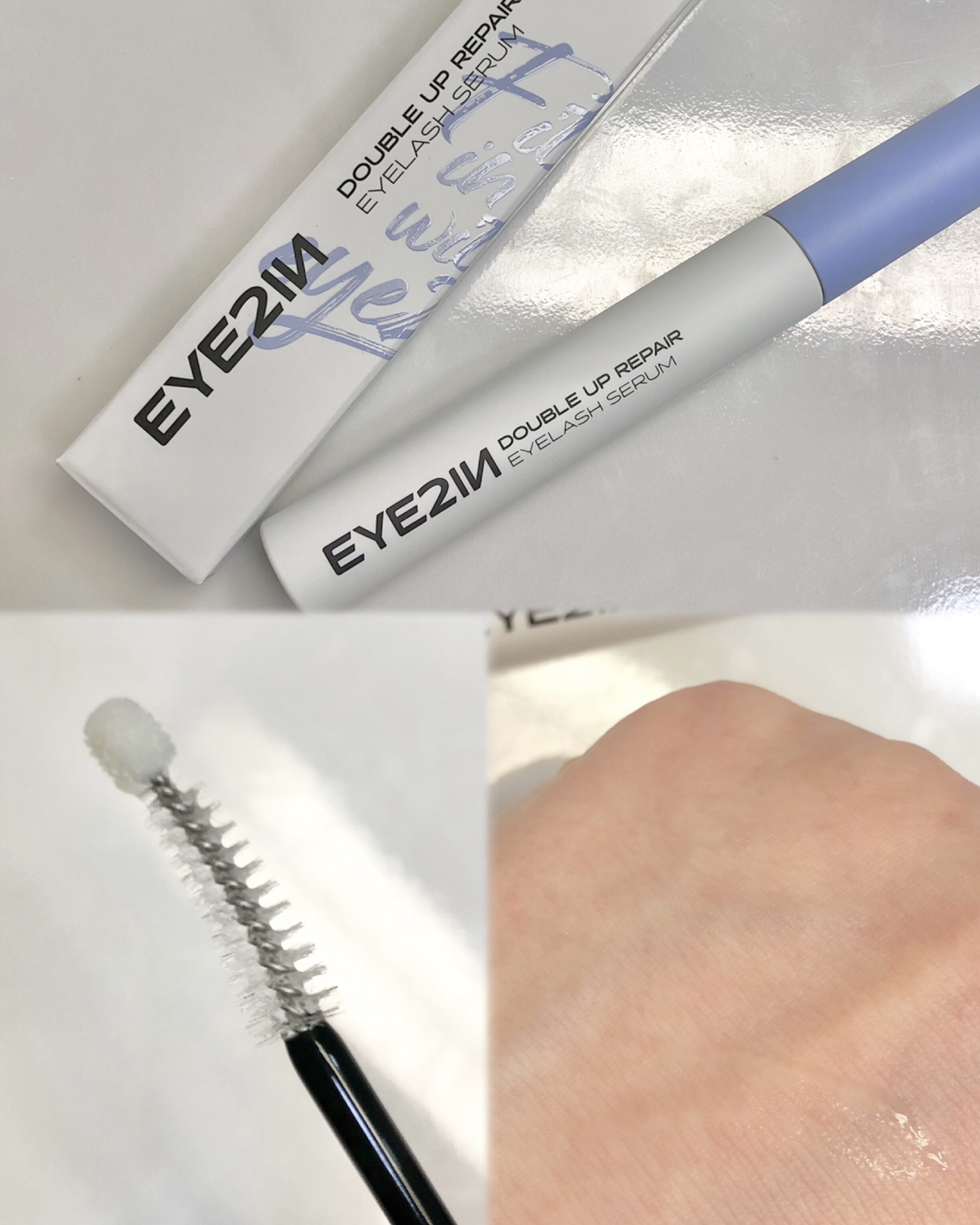 ダブルアップリペアアイラッシュセラム /EYE2IN/まつげ美容液を使ったクチコミ（1枚目）