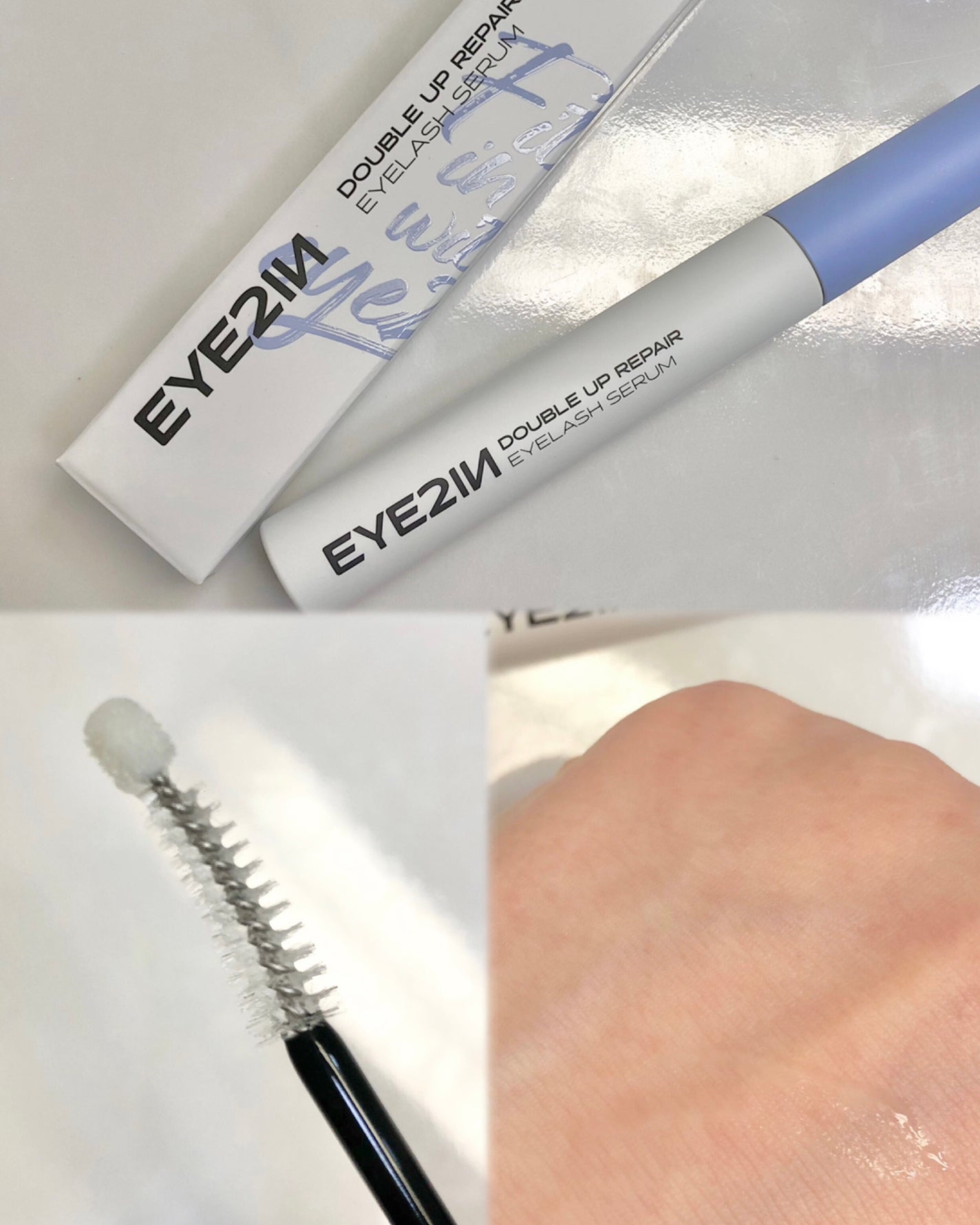 ダブルアップリペアアイラッシュセラム /EYE2IN/まつげ美容液を使ったクチコミ(1枚目)