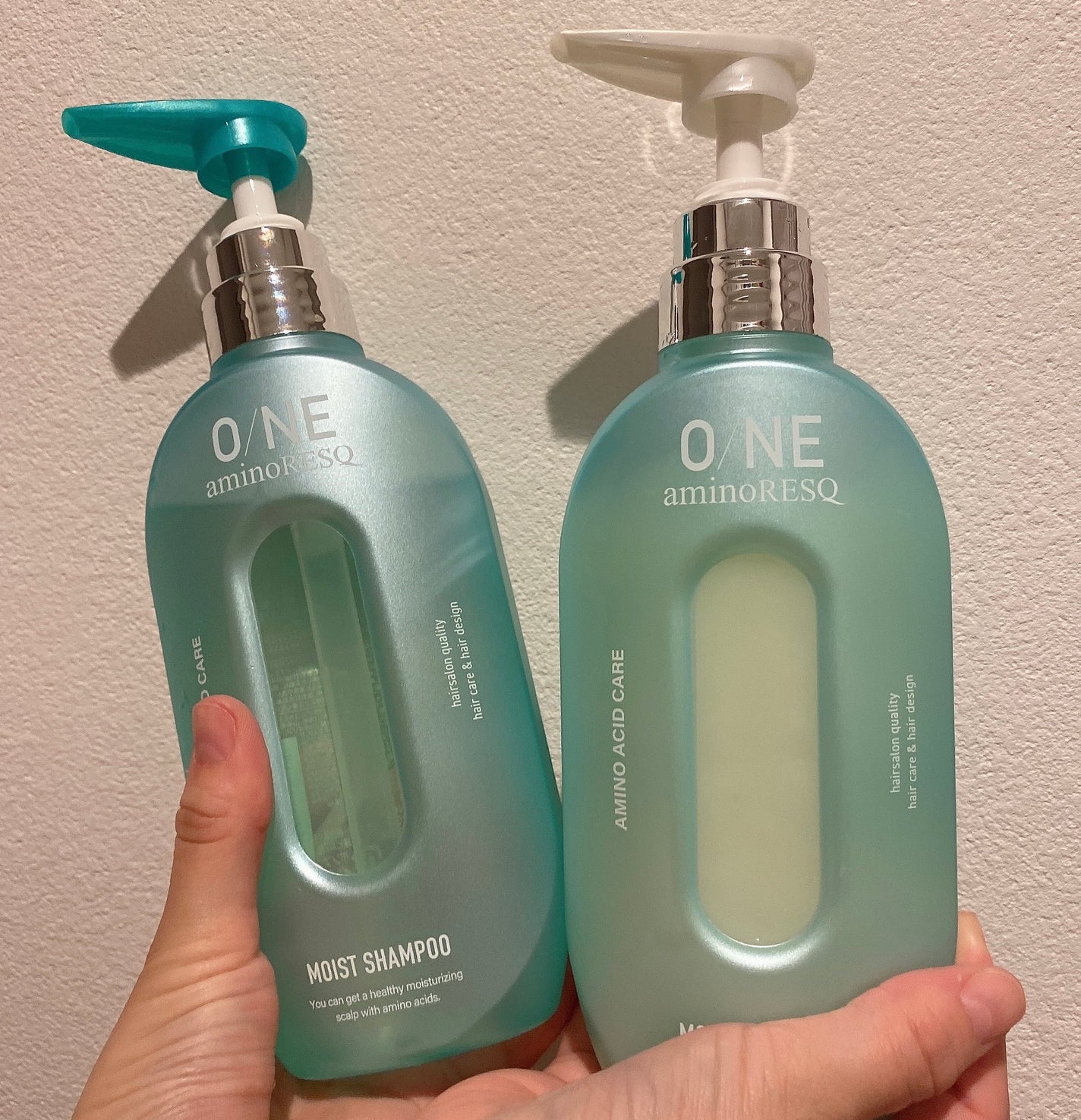 ワン アミノレスキューモイストシャンプー/トリートメント/アミノレスキュー/市販シャンプーを使ったクチコミ(1枚目)