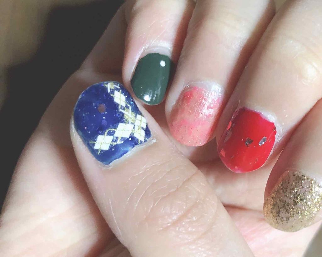 ネイル エナメル/ちふれ/マニキュアを使ったクチコミ（1枚目）