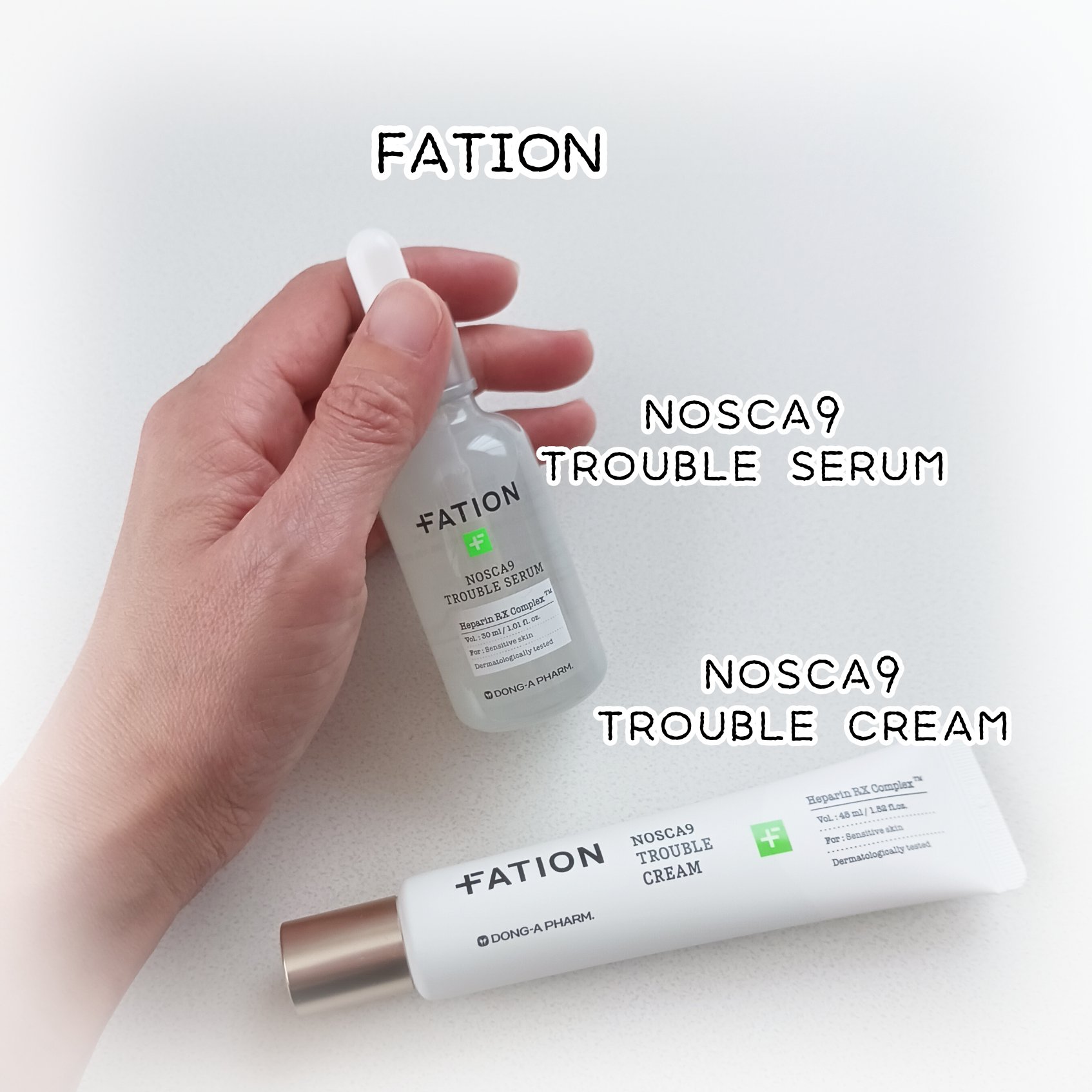 ノスカナイン トラブル セラム/FATION/美容液を使ったクチコミ（1枚目）