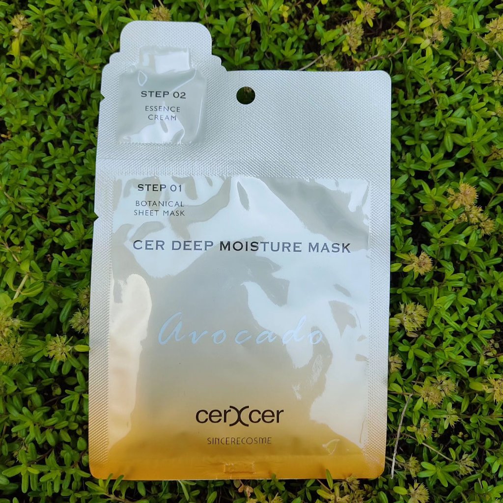 ディープモイスチャー マスク　(ケアクリーム付き)/cerXcer/シートマスク・パックを使ったクチコミ（2枚目）