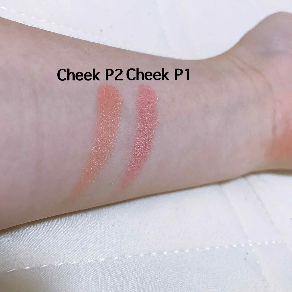 パールグロウチーク/CEZANNE/パウダーチークを使ったクチコミ（2枚目）