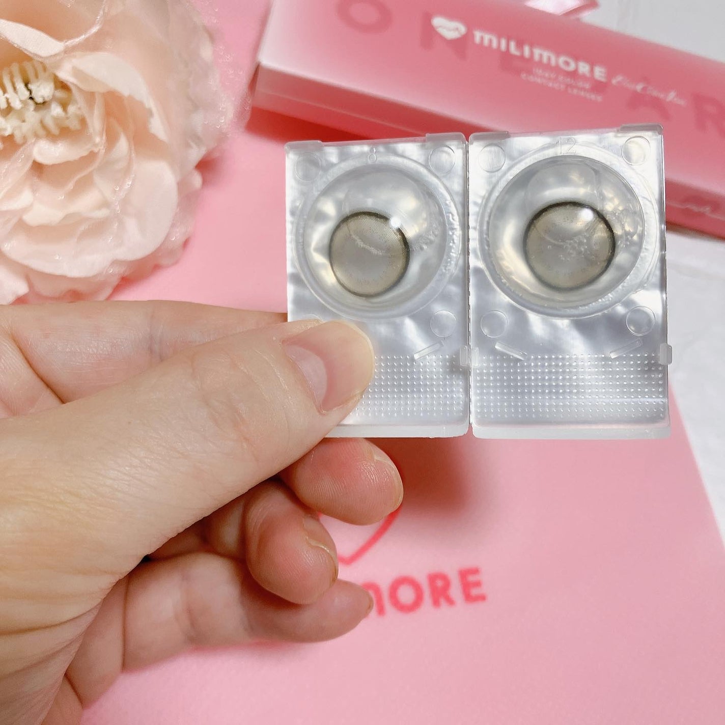 エバーカラーワンデーミリモア/エバーカラー/ワンデー(1DAY)カラコンを使ったクチコミ(2枚目)