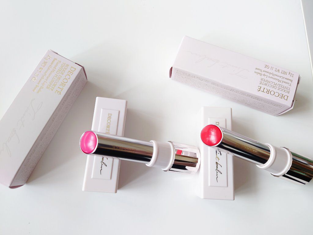 ルージュ デコルテ ティンティドプランパー 04 ストロベリー ピンク/DECORTÉ/リッププランパーを使ったクチコミ（2枚目）