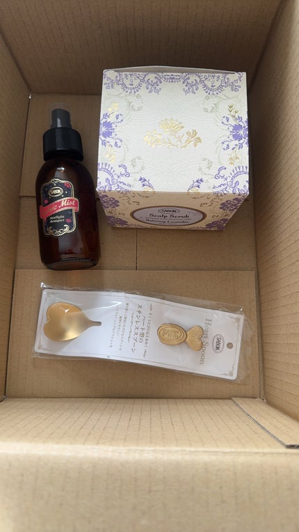 ヘッドスクラブ リラクシング(ラベンダー)/SABON/ヘッドスクラブを使ったクチコミ(3枚目)
