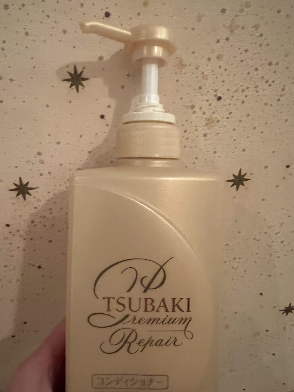 プレミアムリペア シャンプー／ヘアコンディショナー コンディショナー 490ml/TSUBAKI/市販シャンプーを使ったクチコミ（1枚目）