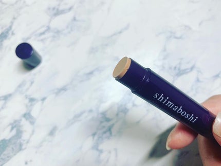 ホワイトカバースティック/shimaboshi/化粧下地を使ったクチコミ(2枚目)