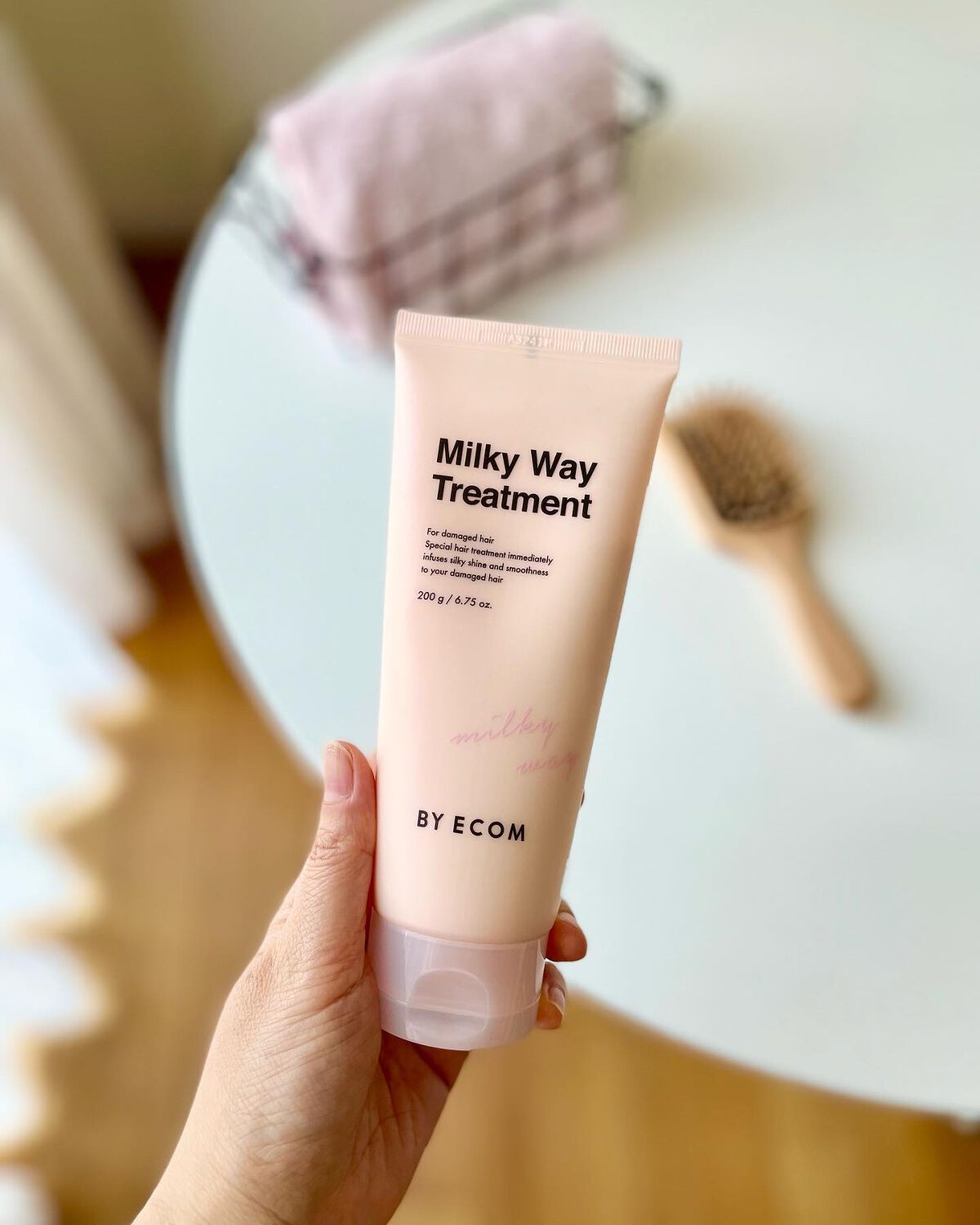 ミルキーウェイトトリートメント/BY ECOM/洗い流すヘアトリートメントを使ったクチコミ（2枚目）