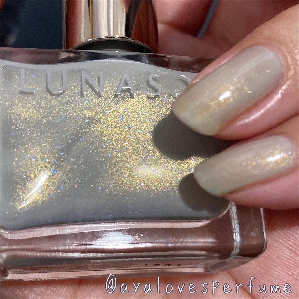 ルナソル ネイルポリッシュ EX16(限定)/LUNASOL/マニキュアを使ったクチコミ（3枚目）