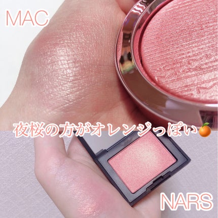 エクストラ ディメンション ブラッシュ M·A·C BLACK CHERRY/M・A・C/パウダーチークを使ったクチコミ(3枚目)