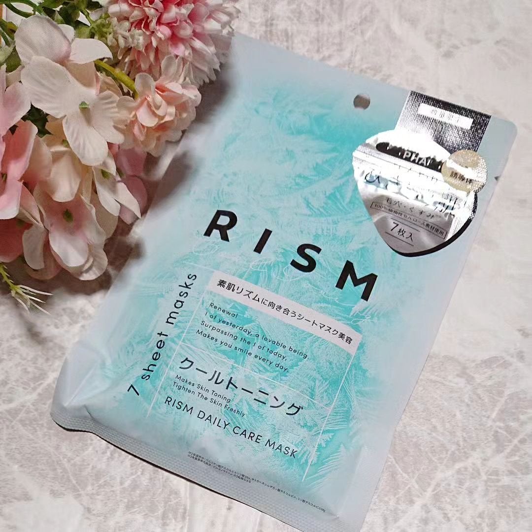 リズム デイリーケアマスク クールトーニング/RISM/シートマスク・パックを使ったクチコミ(1枚目)
