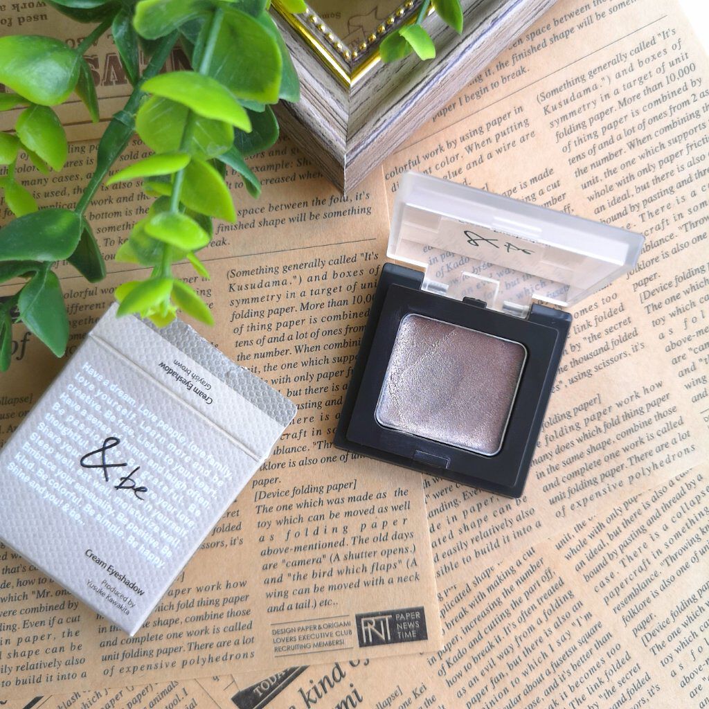 &be クリームアイシャドウ/&be/ジェル・クリームアイシャドウを使ったクチコミ(2枚目)