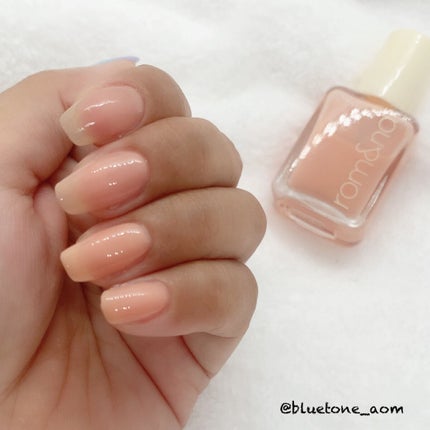 ムードペブルネイル/rom&nd/マニキュアを使ったクチコミ(3枚目)