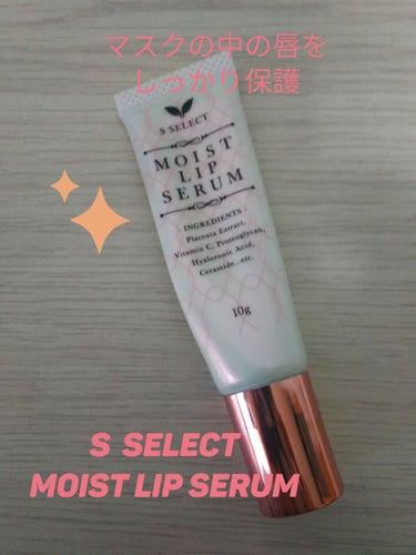 MOIST LIP SERUM/S SELECT/リップケア・リップクリームを使ったクチコミ（1枚目）