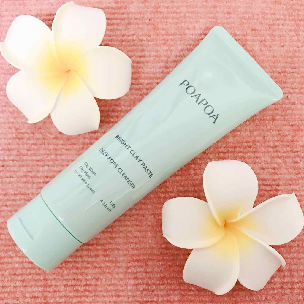 ブライトクレイペースト/POAPOA/洗顔フォームを使ったクチコミ（1枚目）