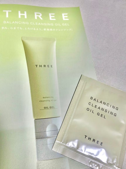 THREE バランシング クレンジング オイルジェル/THREE/クレンジングジェルを使ったクチコミ(1枚目)