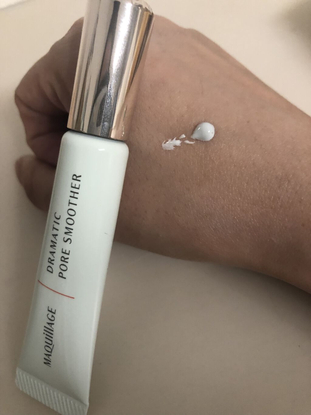 ドラマティックポアスムーザー/マキアージュ/化粧下地を使ったクチコミ（2枚目）