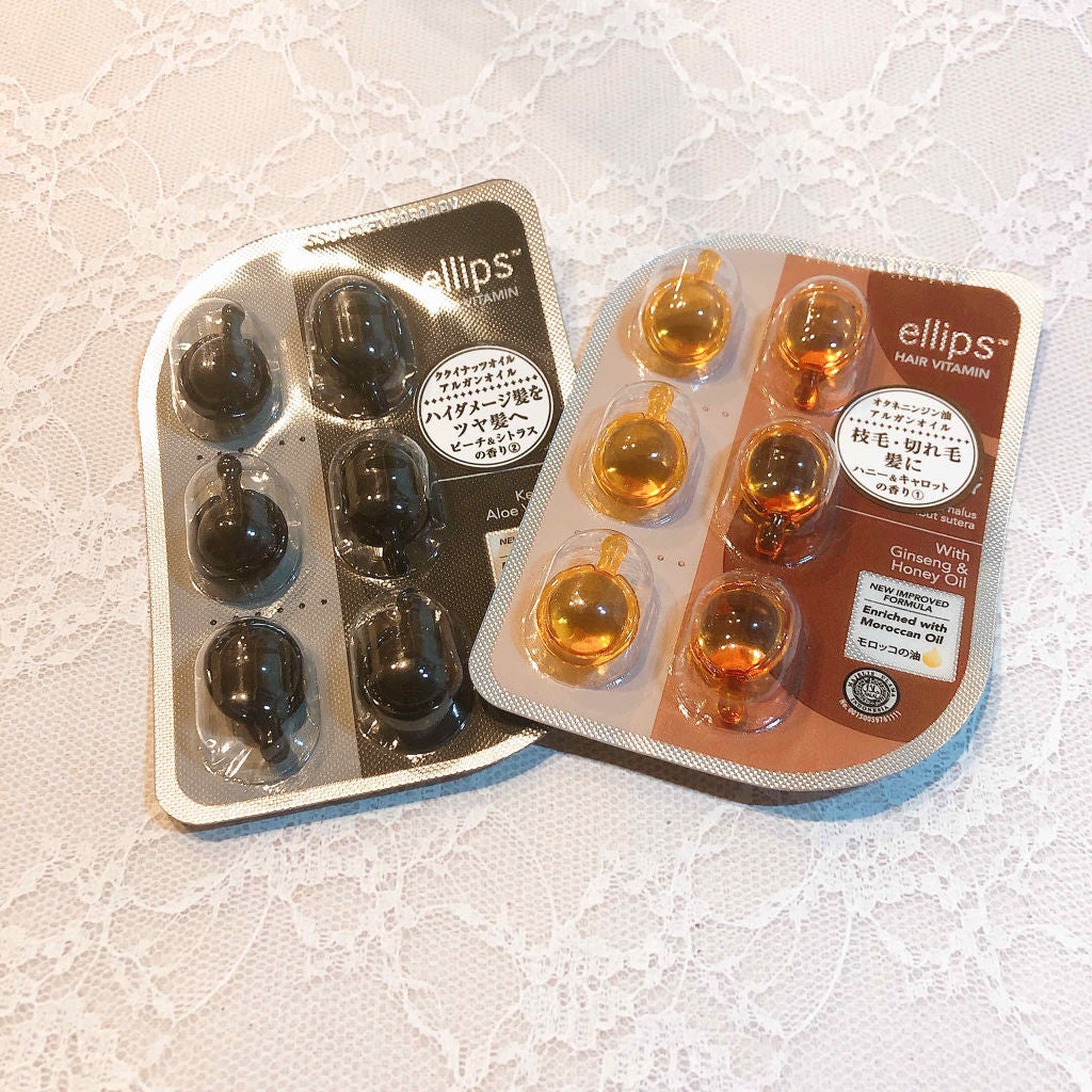 ヘアーオイル【トリートメント】/ellips/ヘアオイルを使ったクチコミ(1枚目)