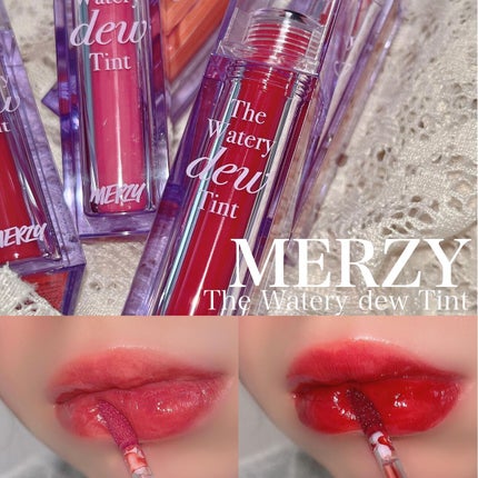 ザ ウォータリーデューティント/MERZY/リップティントを使ったクチコミ(1枚目)