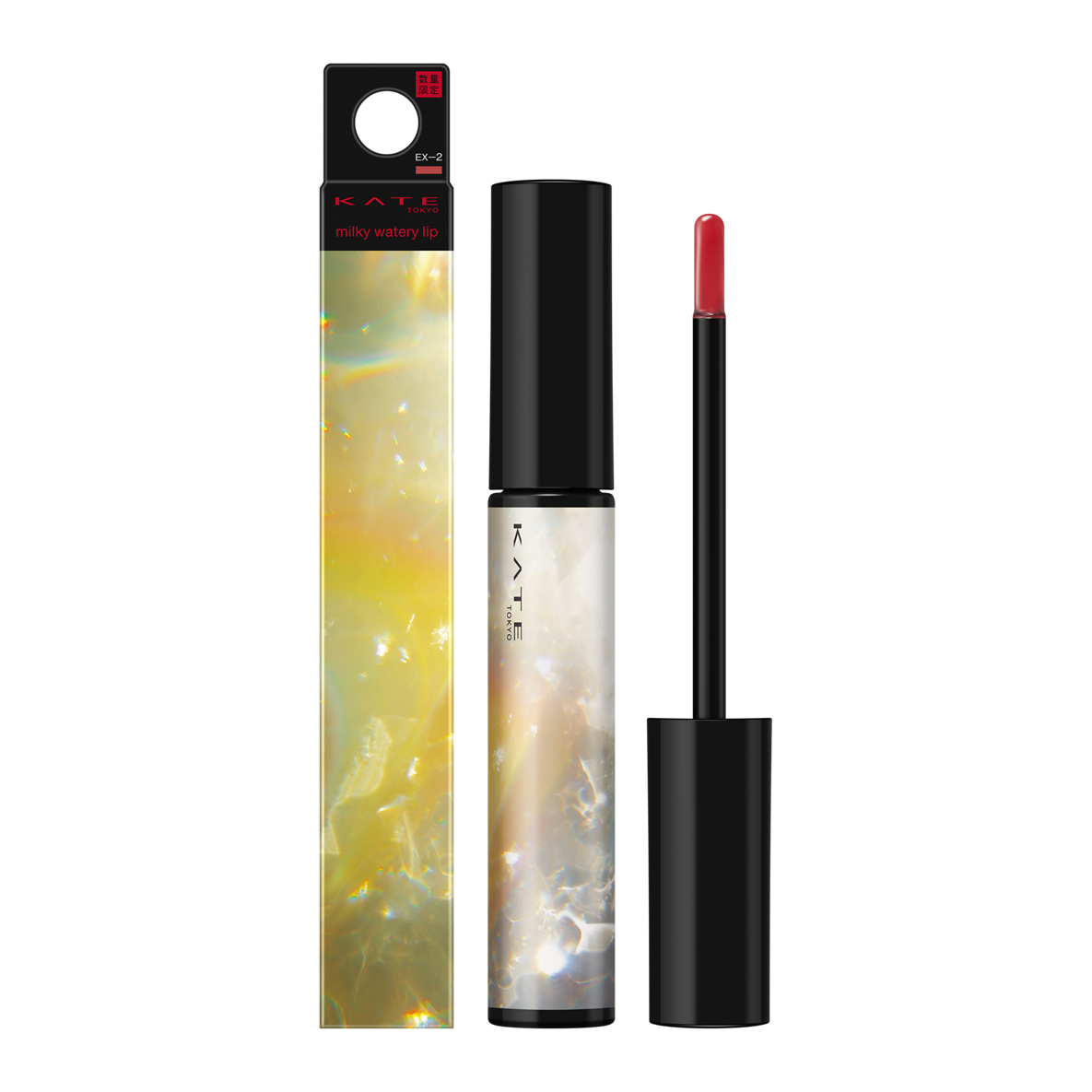 ミルキーウォータリーリップ EX-2 人魚のキス(クリアレッド系) / KATE
