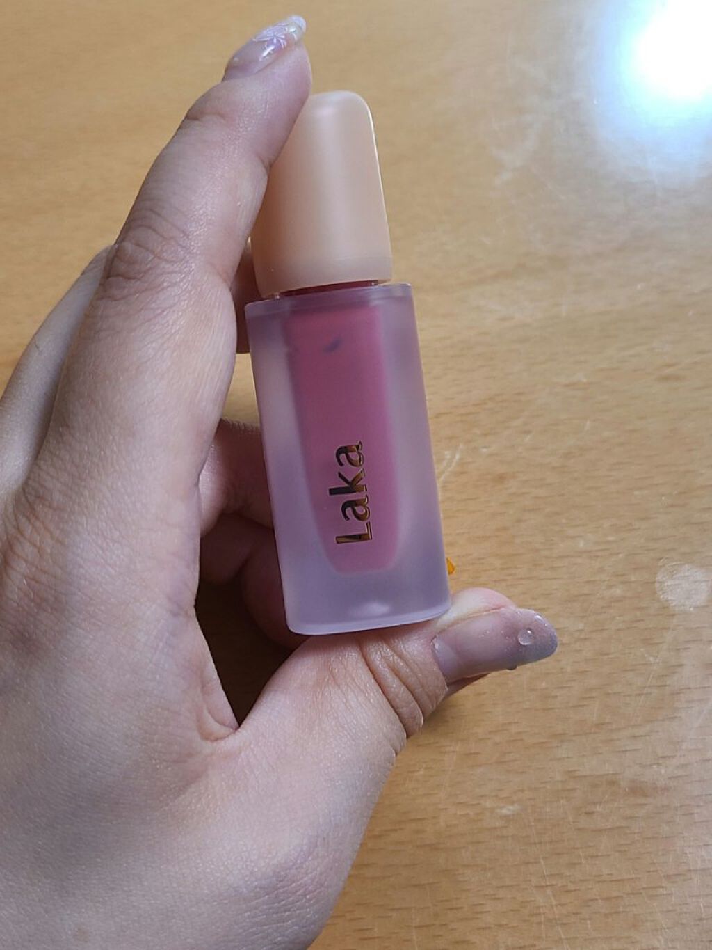 フルーティーグラムティント/Laka/リップティントを使ったクチコミ（2枚目）