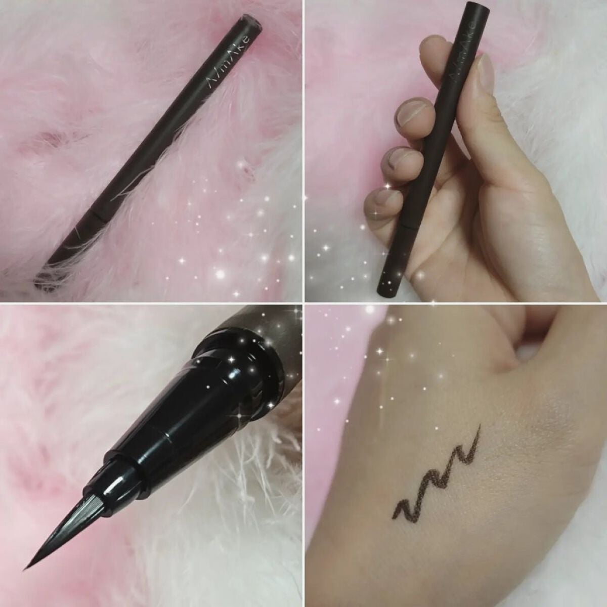 エーメイク マットリキッドアイライナー /A/mAke/リキッドアイライナーを使ったクチコミ(2枚目)