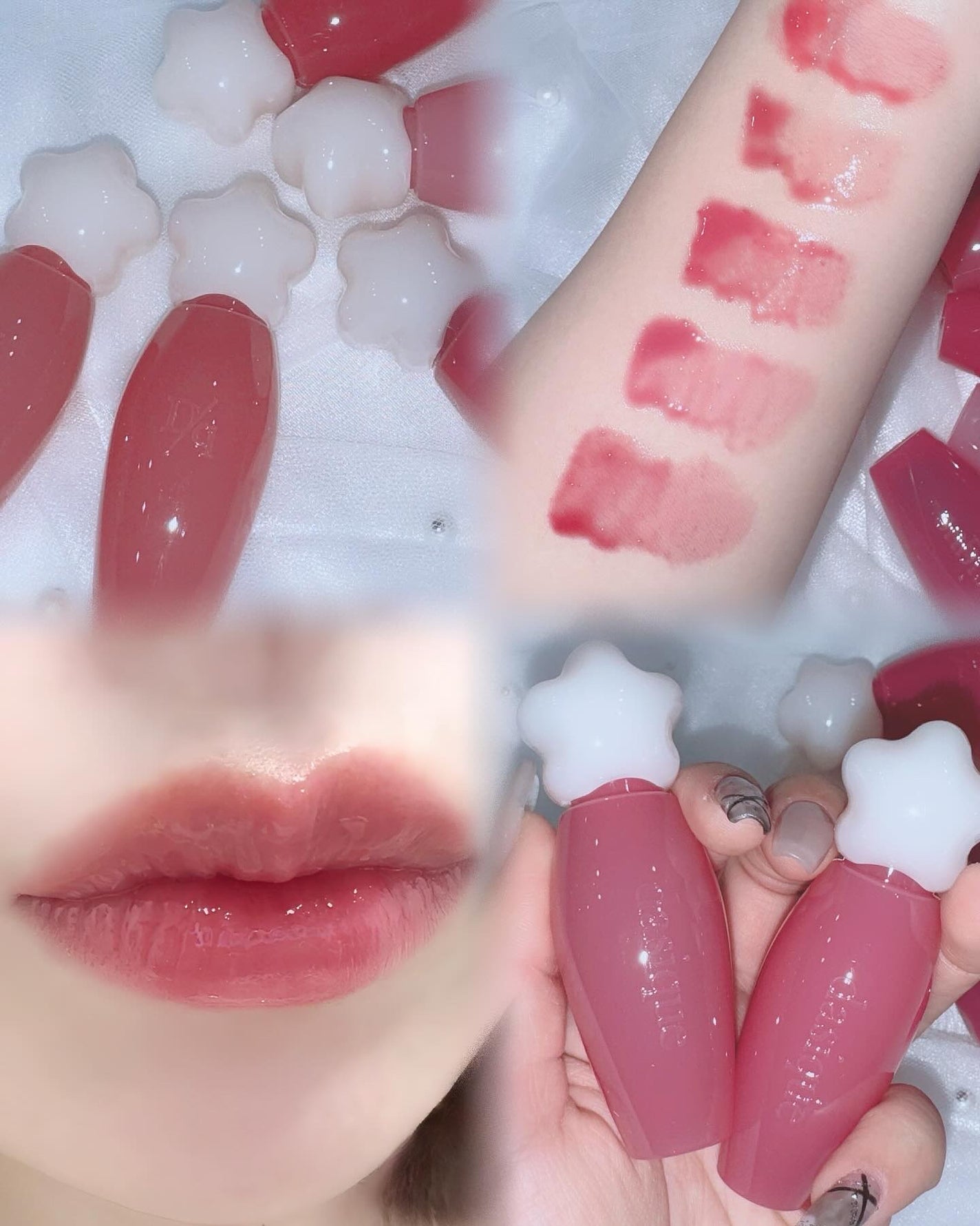 ピュアウォーターリップグロス/dasique/リップグロスを使ったクチコミ(1枚目)