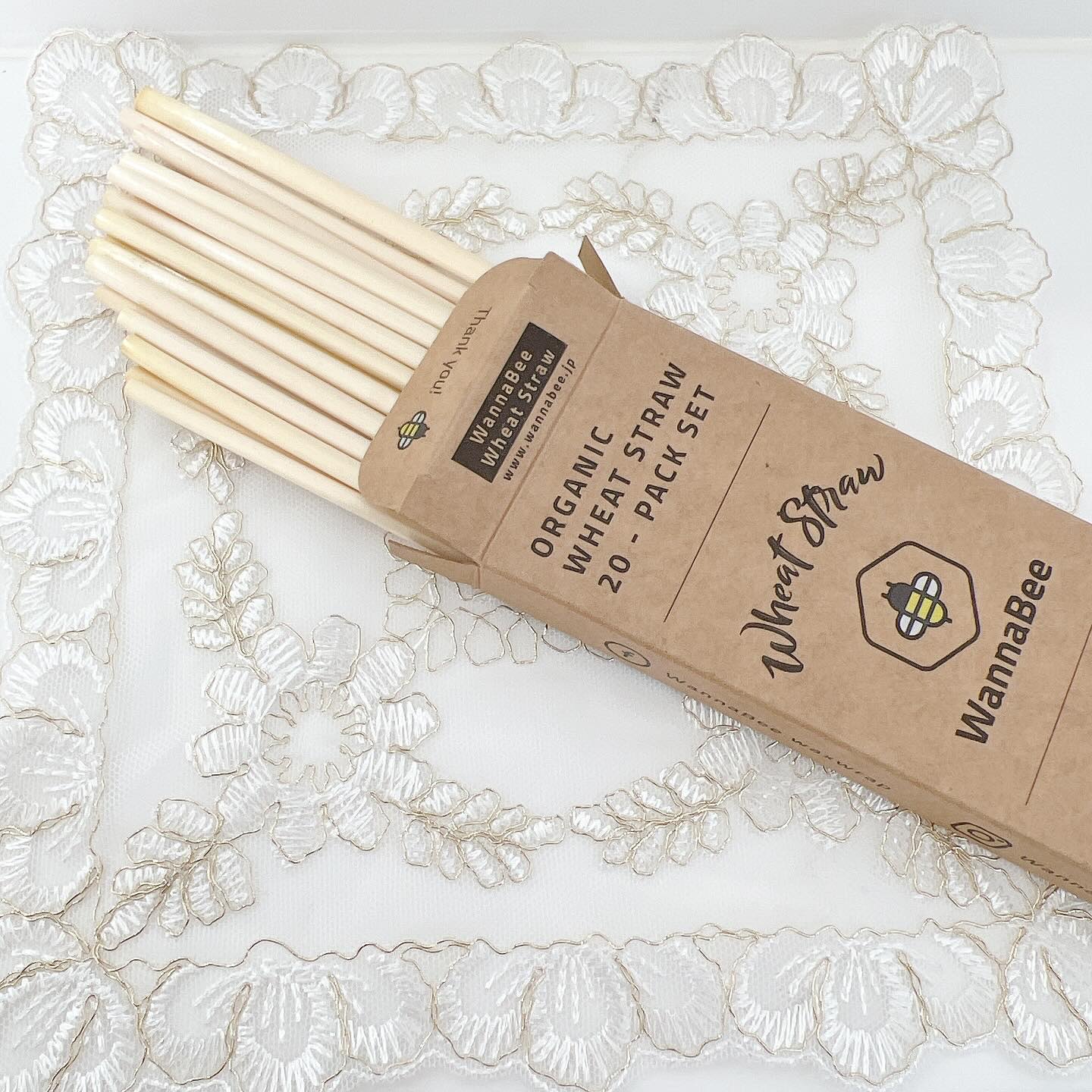 麦わらストロー/WannaBee/その他を使ったクチコミ（3枚目）