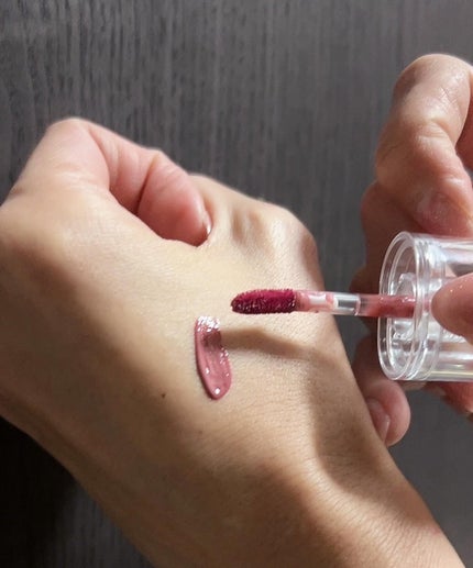 ジェルフィットティント/AMUSE/リップティントを使ったクチコミ(3枚目)