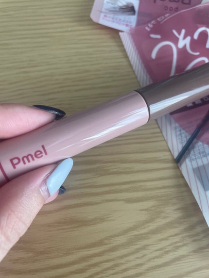 ピメル うそつきマスカラ 【限定】透け感ブラウン/pdc/マスカラを使ったクチコミ(3枚目)