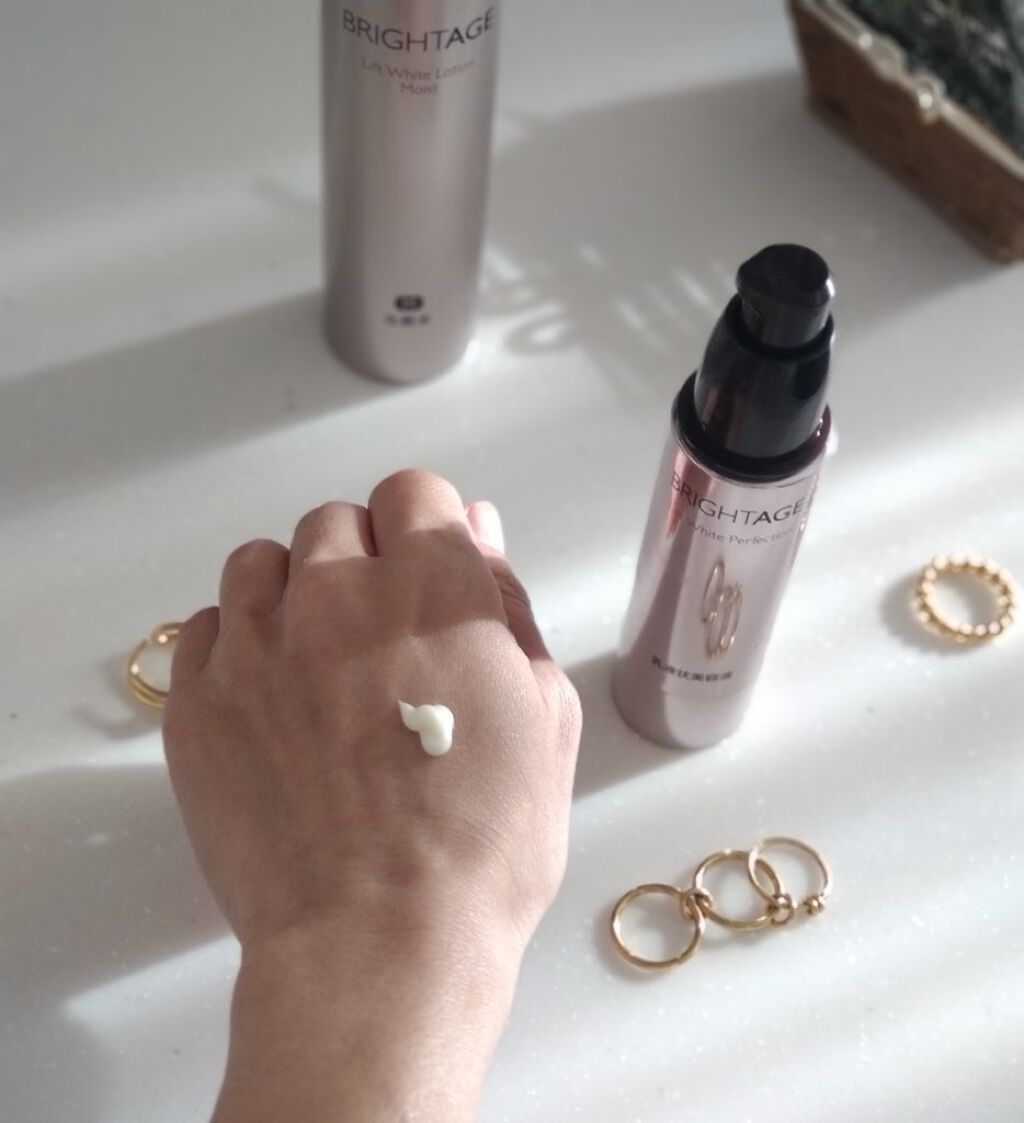 リフトホワイト パーフェクション/BRIGHTAGE/美容液を使ったクチコミ（3枚目）