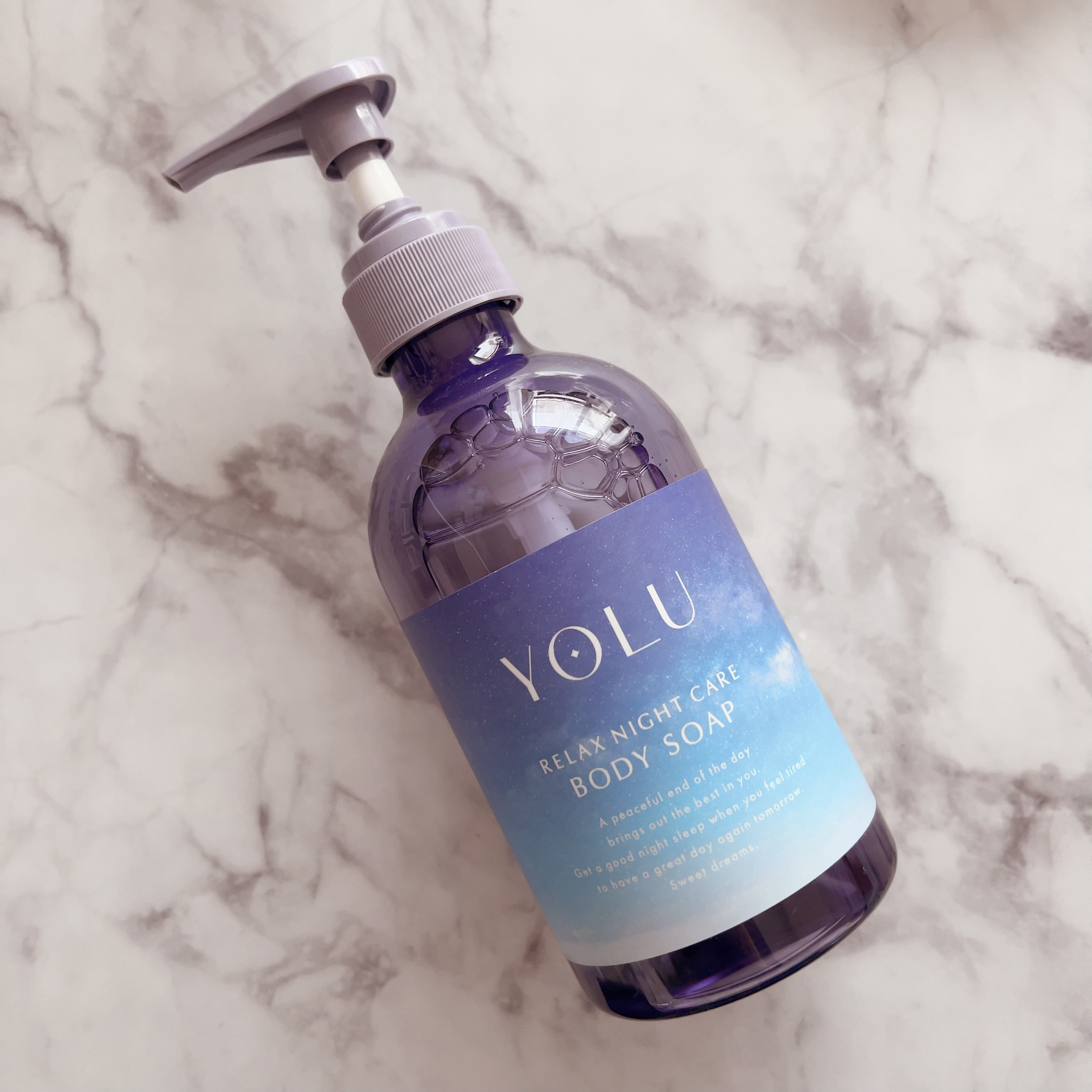 リラックスナイトケアボディソープ 440ml/YOLU/ボディソープを使ったクチコミ（1枚目）