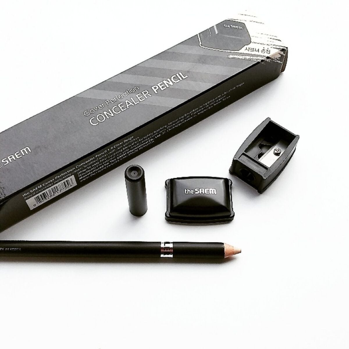 カバーパーフェクション コンシーラー ペンシル/the SAEM/ペンシルコンシーラーを使ったクチコミ(4枚目)