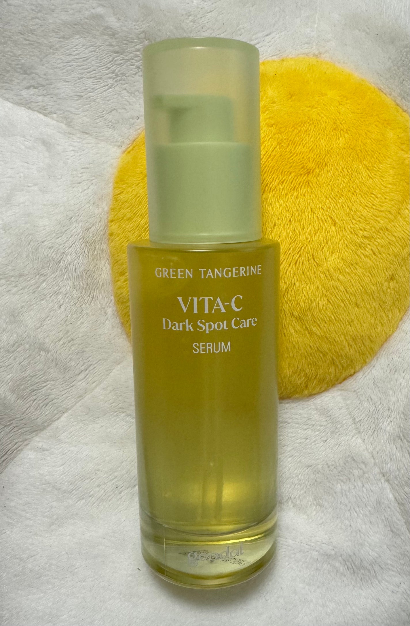 グリーンタンジェリン ビタC ダークスポットケアセラム/goodal/美容液を使ったクチコミ(1枚目)