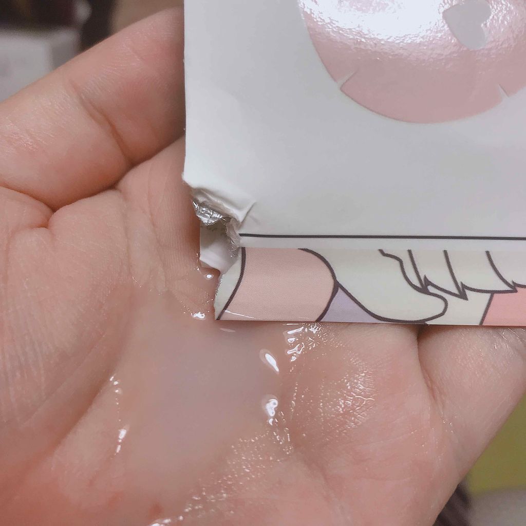 ディープモイスチャライジングピンクマスク/I'M IN LOVE ROSEHEART/シートマスク・パックを使ったクチコミ(2枚目)